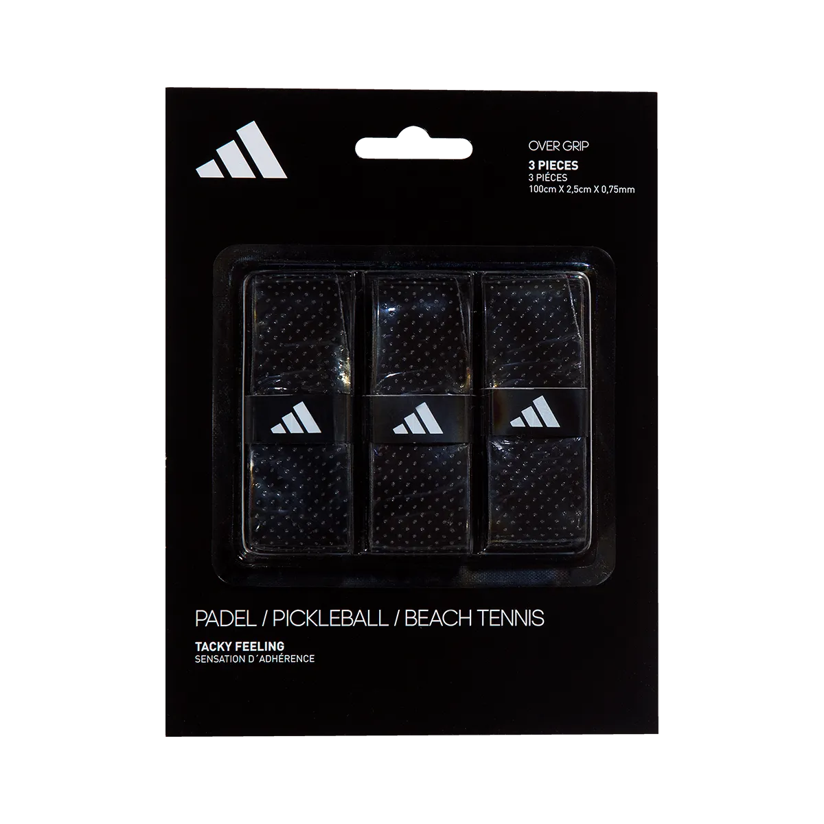 adidas - Set of Over Grips - Black
