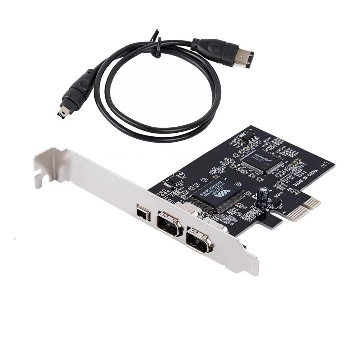 PCI-E Express Card, 1394a IEEE 1394b Controller Card Cable Car Accessories