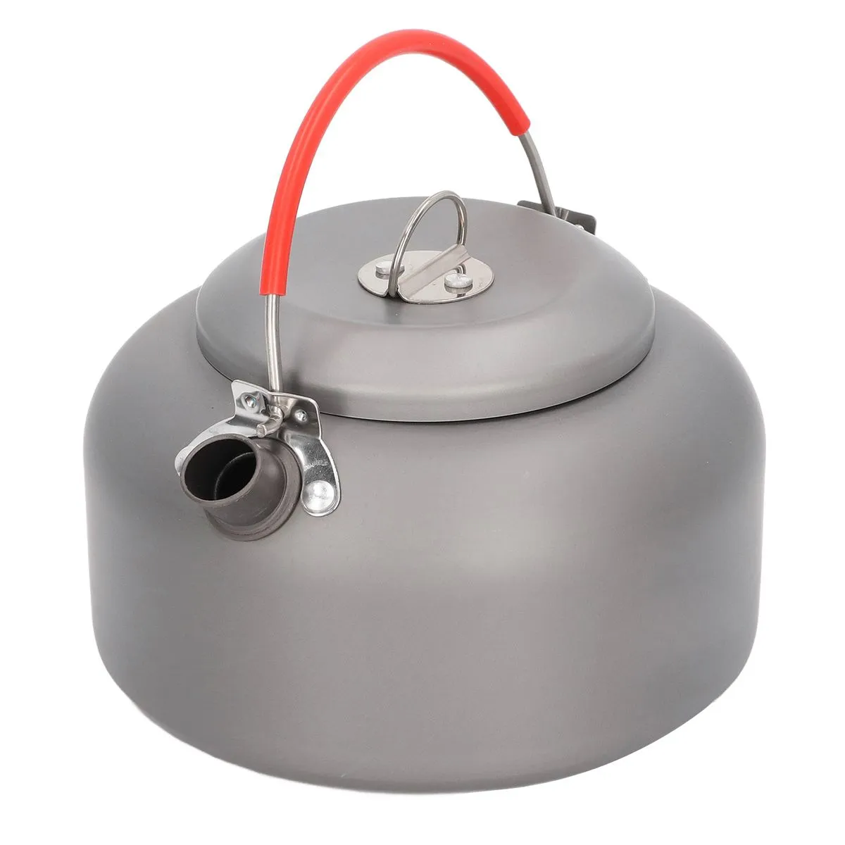 Info Camping Kettle 1.4L Portable Food Grade Metal Camp Coffee Pot