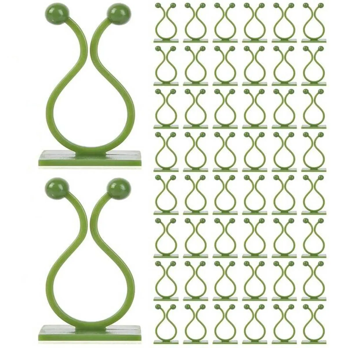 Plant Climbing Wall Clips - 50Pcs,Plant Hooks for Vines