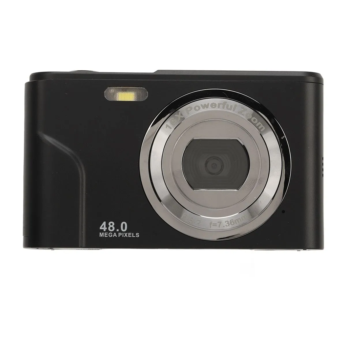 48MP Mini Compact Camera, 16X Zoom, 1080P, 2.4" IPS Display, Pocket