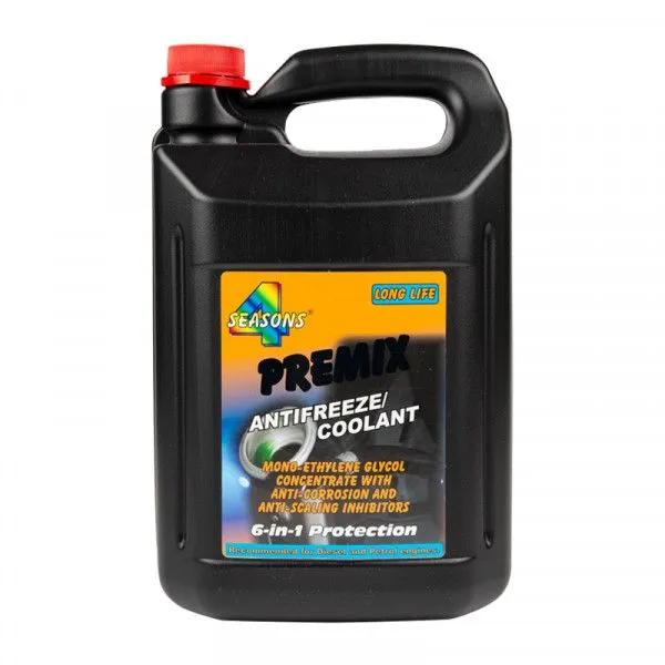 4 Seasons Anti-Freeze 50% Premix 5L