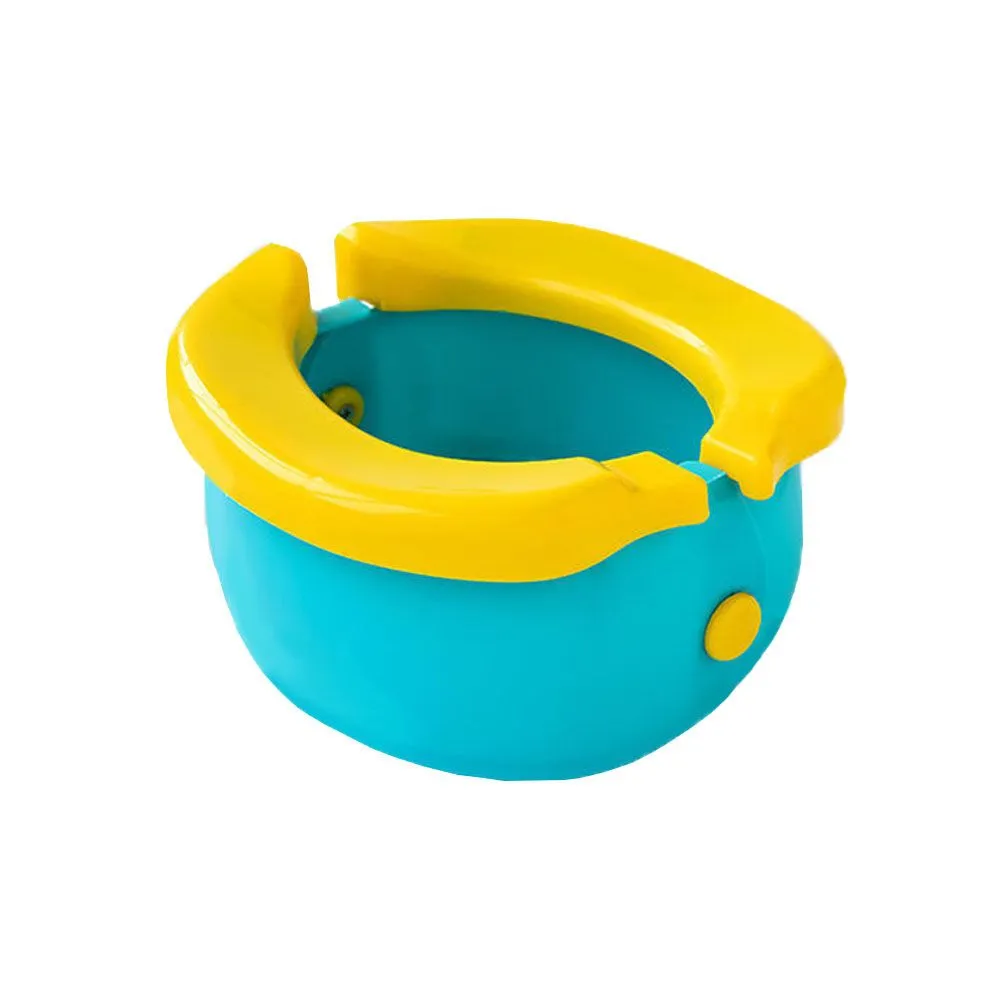 Portable Travel Potty Training Seat for Toddlers Folding Kids Toilet - Blue
