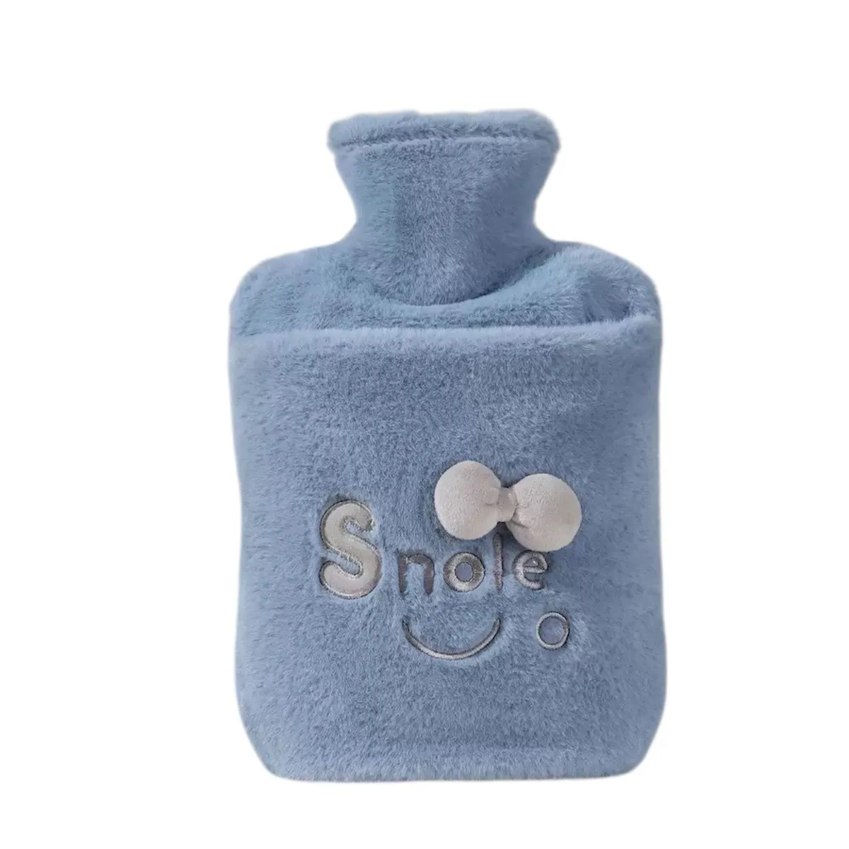 2L(YZC-19) - Hot Water Bottle with Soft Cover - Blue