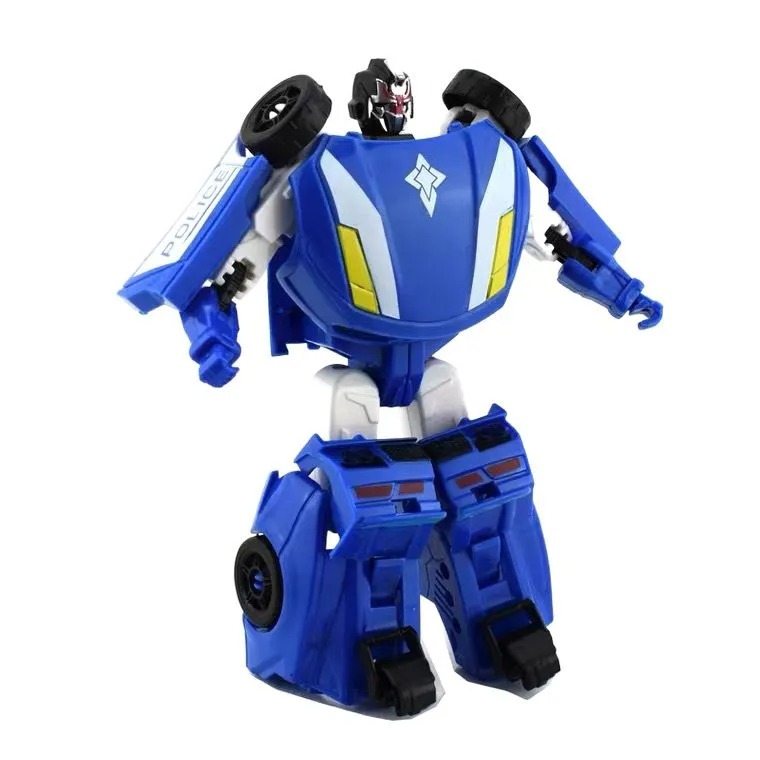 Transformer Toys For Children Car Mecha Robot Combination - Blue