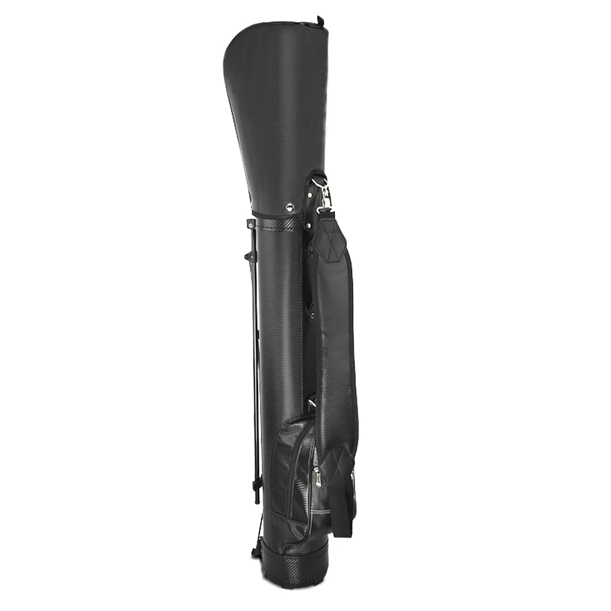 Portable Outdoor Golf Club Stand Gun Bag-Holds 9 Clubs - Black