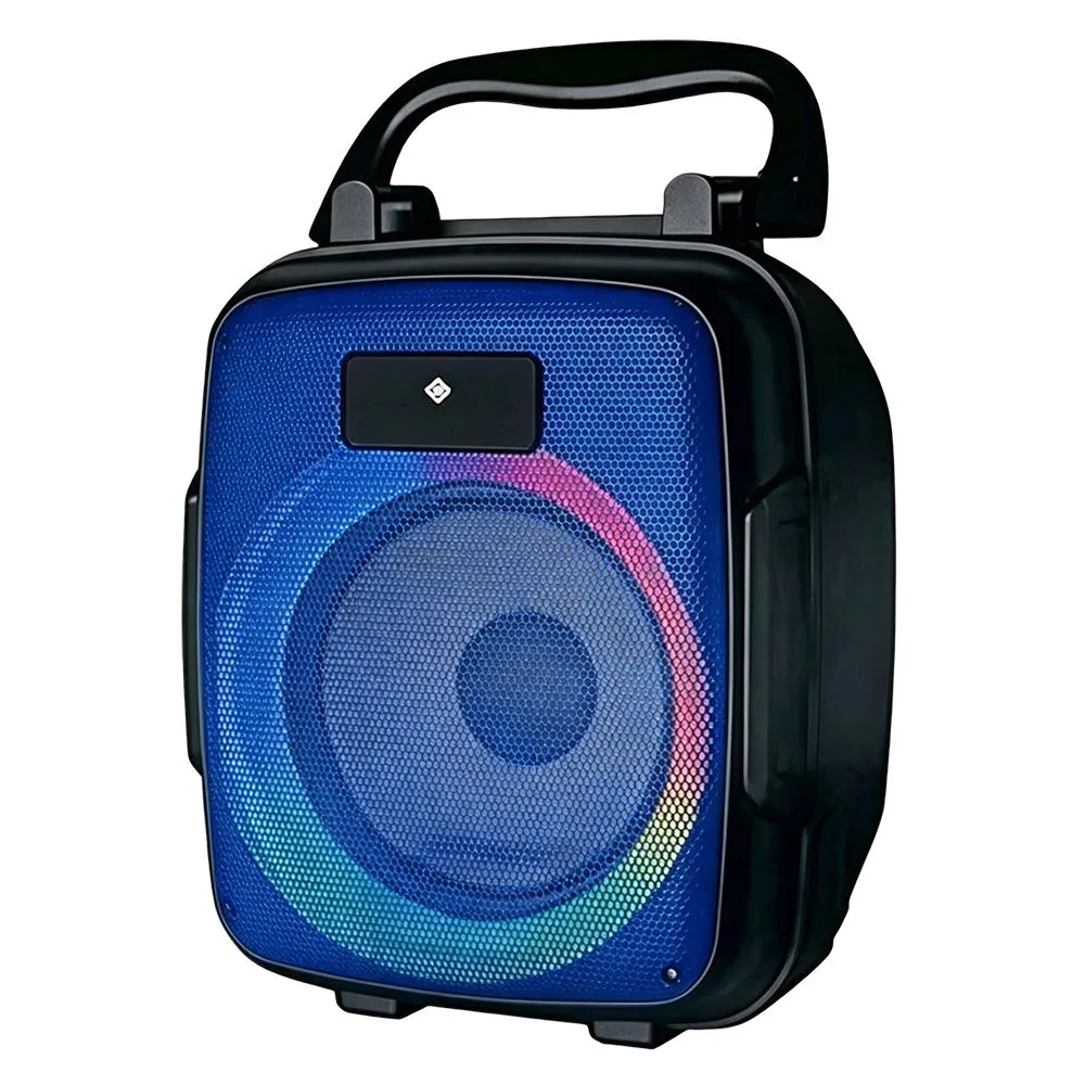 Wireless Mini Speaker with Dynamic RGB Lighting Gift for Friends - Blue