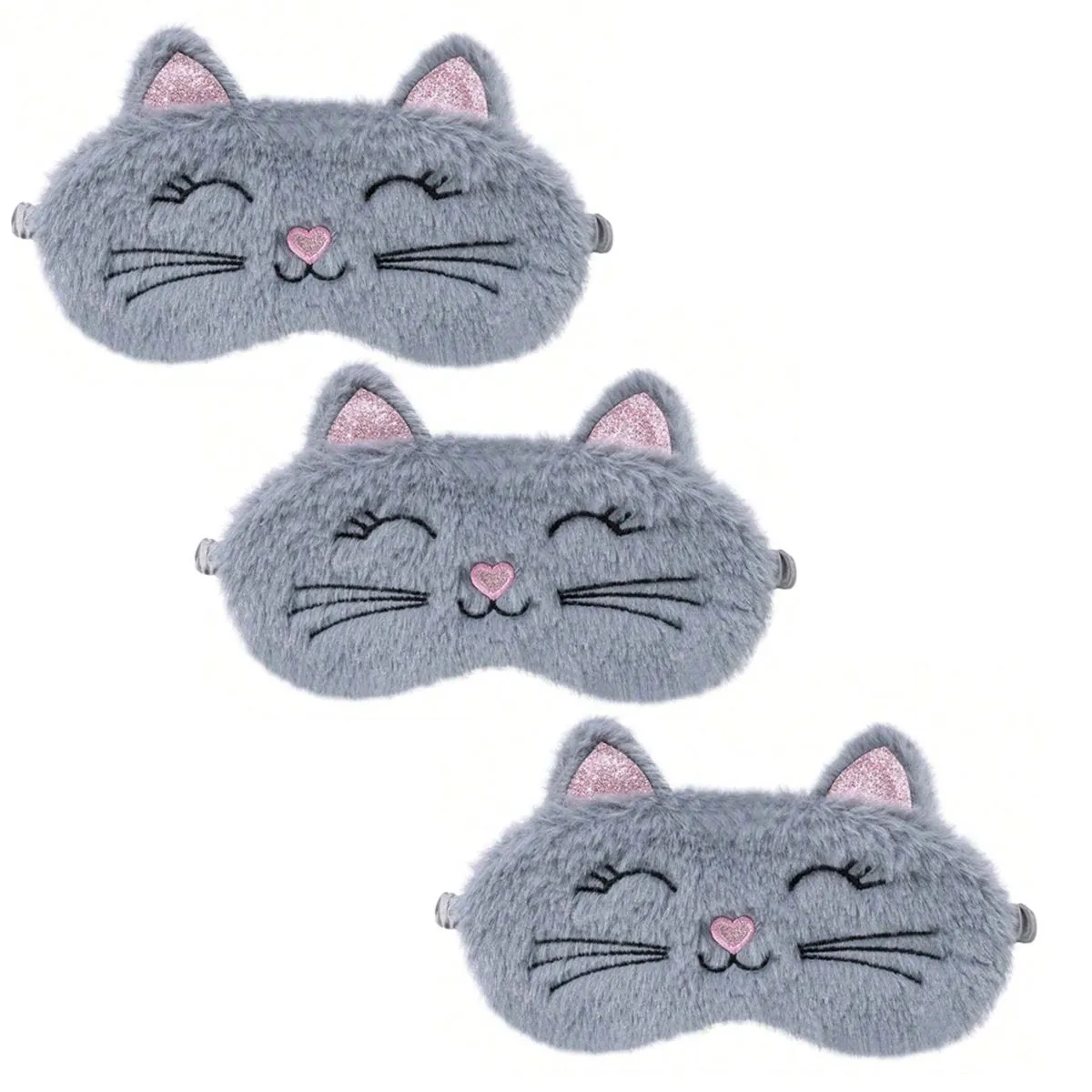 Sweet Dreams Plush Cat Sleep Eye Masks
