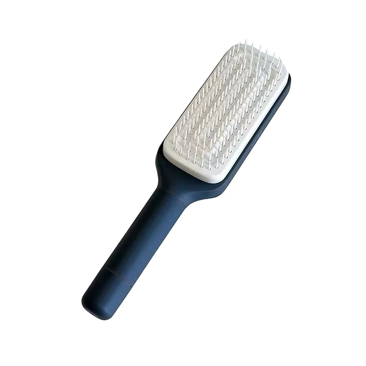 Self-Cleaning Air-bag Hair Comb With Soft Tooth Massage For Washable Use - Blue