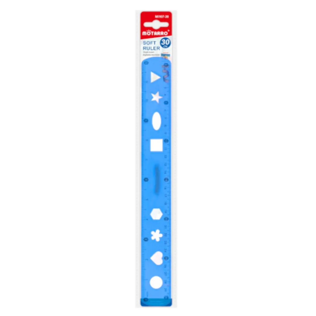 Motarro Soft Ruler 30cm - Blue