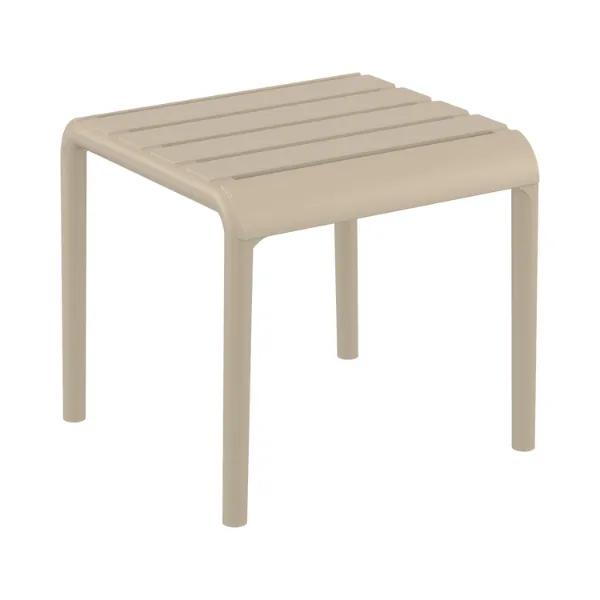 Siesta exclusive Patio Paris Side Table / Footrest - Taupe