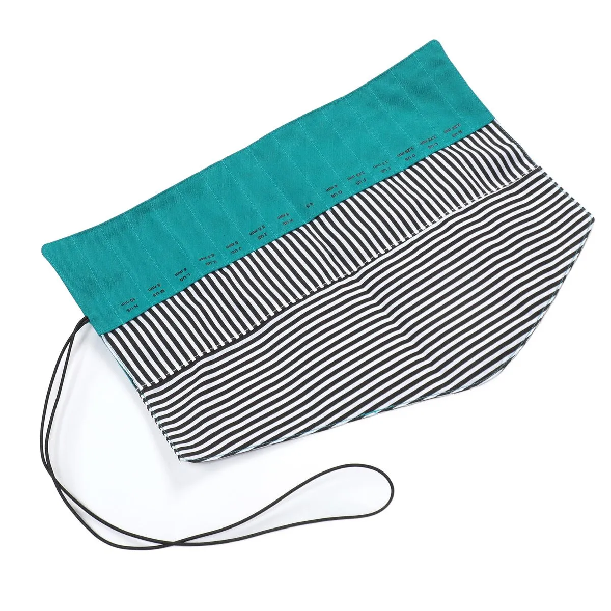 Portable Folding Crochet Hook Organizer Oxford Cloth Green