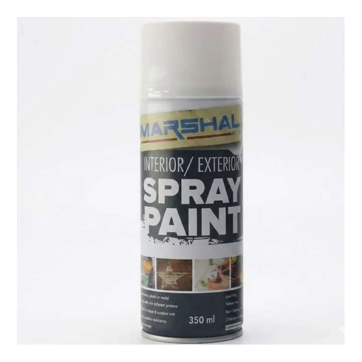 Marshal - Spray Paint Gloss White 350ml