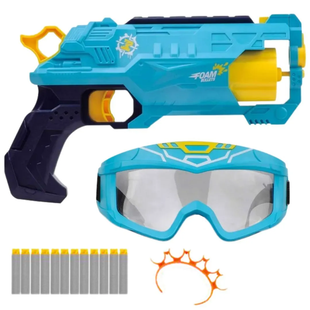Foam Dart Blaster Toy - Toy Gun - Weapon Pretend Play Toys for Boys