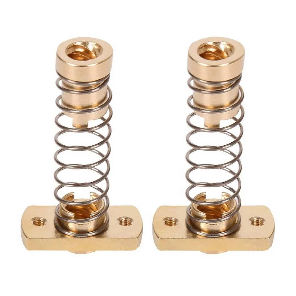 2-Pack CR10 Z axis T8 Anti Backlash Spring Loaded Nut Elimination Gap Nuts