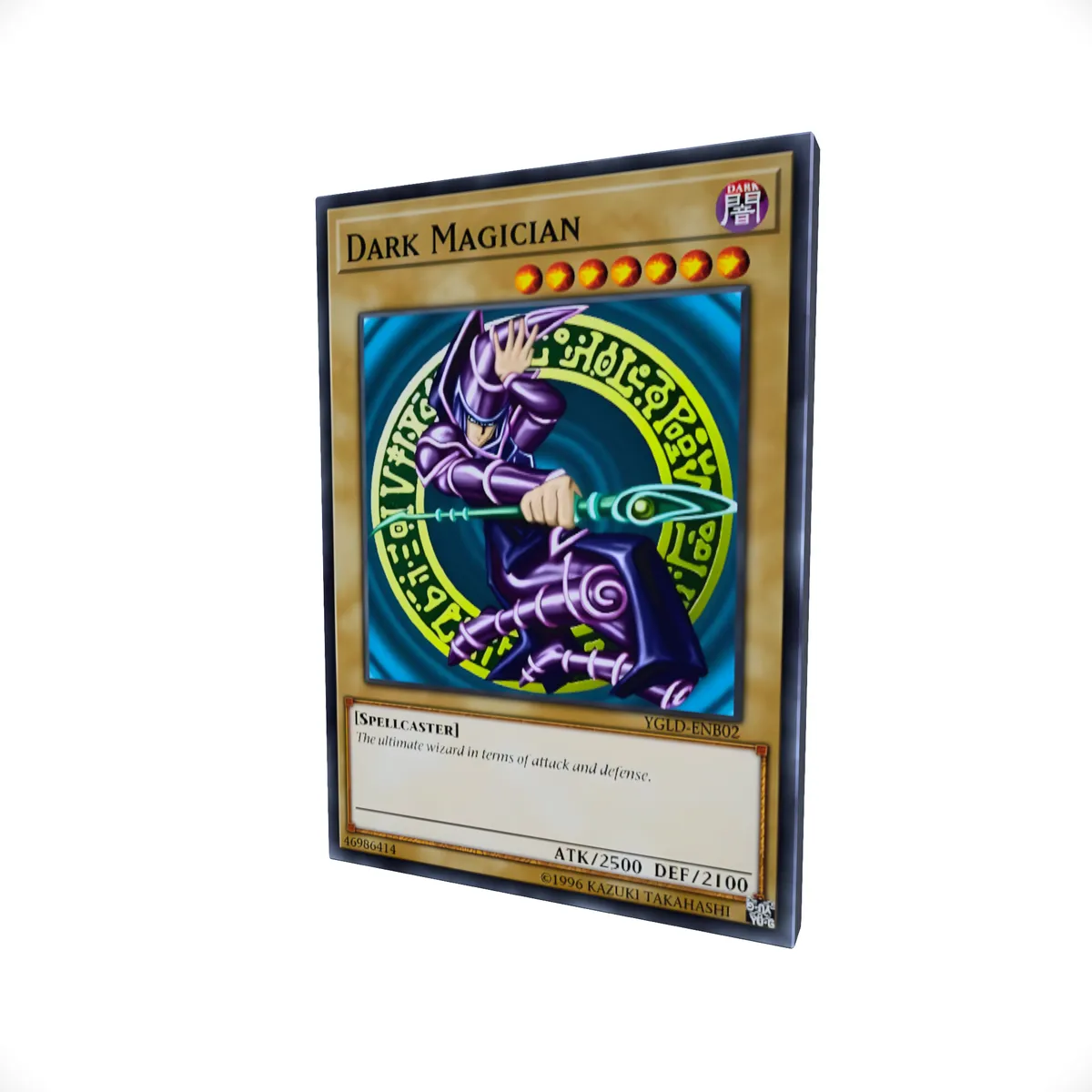 Dark Magician - Yu-Gi-Oh! Card Themed Mouse Pad