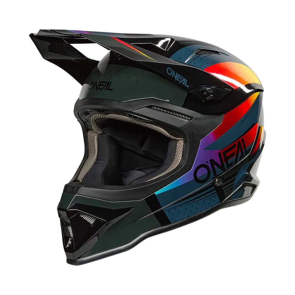 ONeal 1Series RC Black/Multi RC Helmet