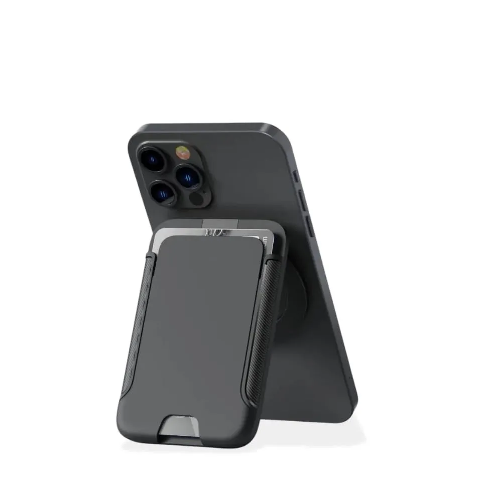 Ultra Slim Wallet for Smartphone with Magnetic Card Holder, RFID-Blocking