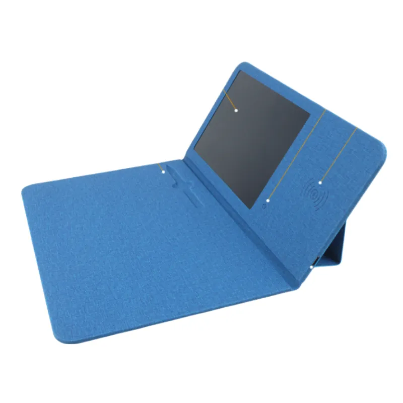 Touchscreen Meeting Notepad-Multiple colors-15W - Blue
