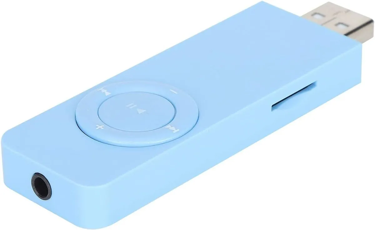 MP3 Music Player Portable Music Media MP3 Player with Lanyard for Outdoor