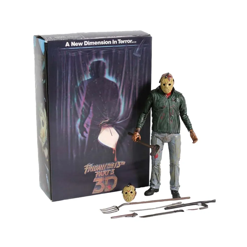Jason Voorhees Friday the 13th Part 3 Action Figure 18cm