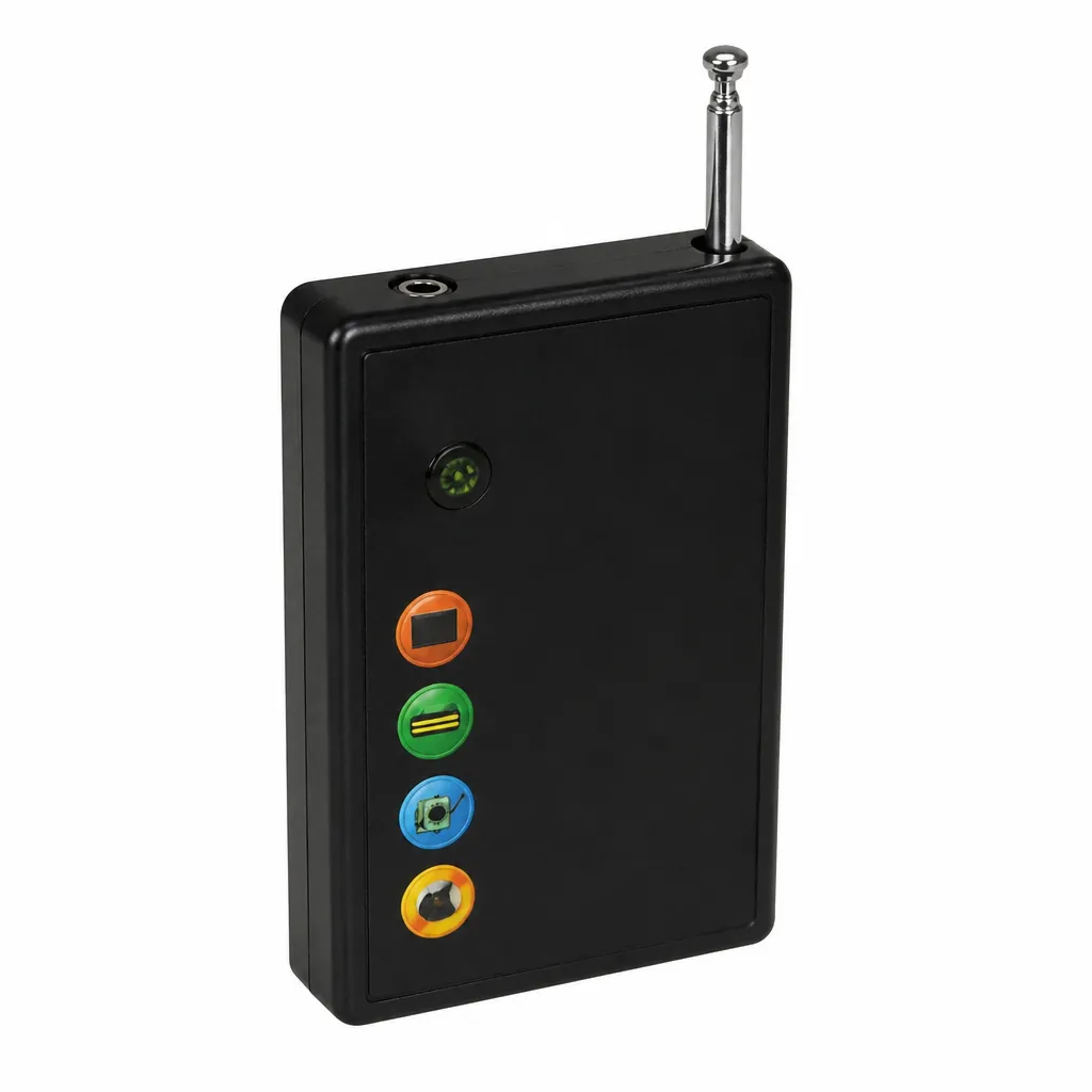 Signal Detector with Full Frequency Detection Eavesdropping Alert