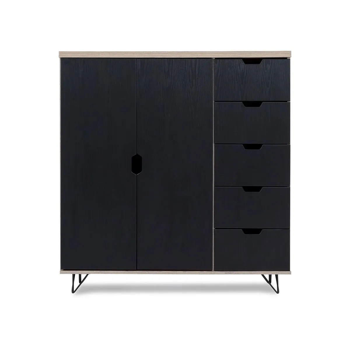 Mart Morocco Chest of Drawers - Black