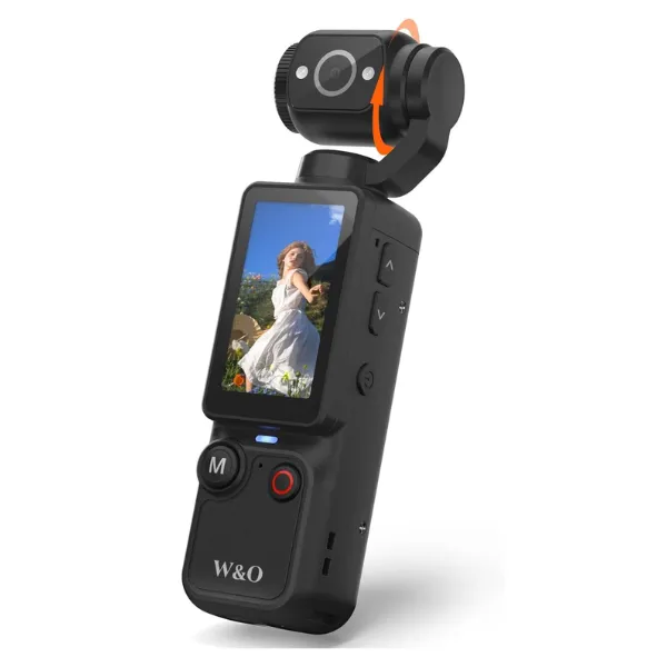 The W & O Q7 Vlogging Digital Camera - Black
