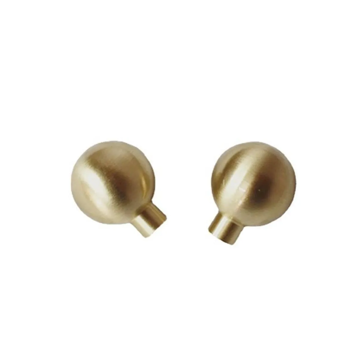 Solid Round Brass Cabinet Door Handle
