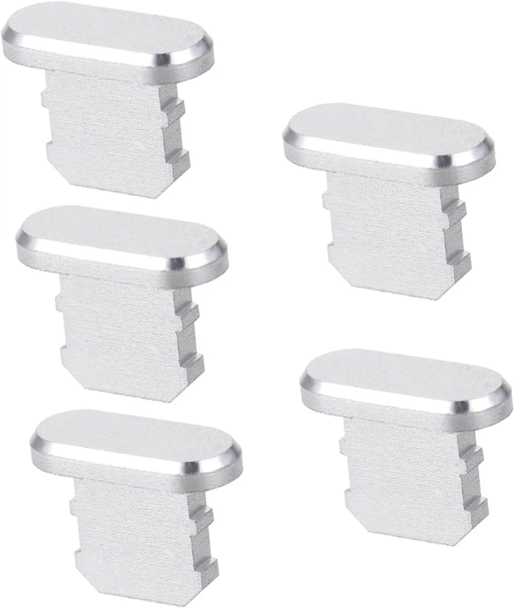 Aluminum Alloy Charging Port Protector Cover for Mobile Phones