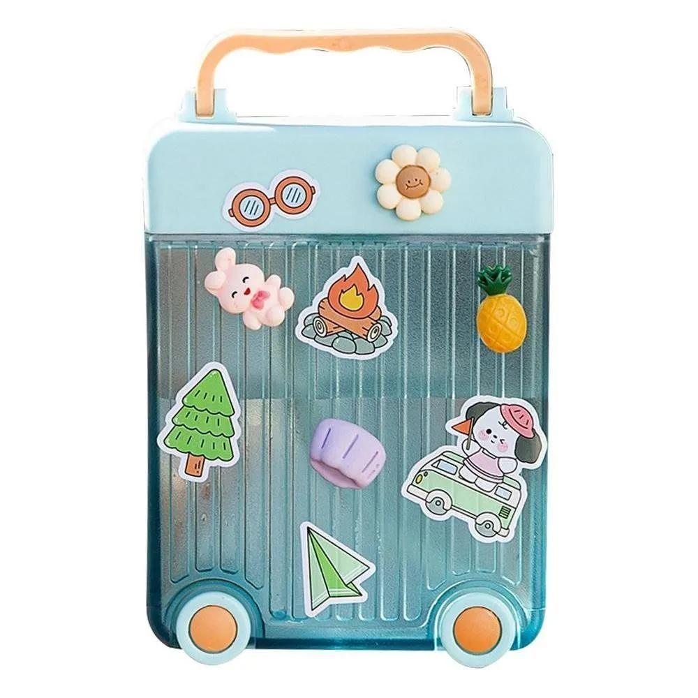 Travelling Bag Shape Water Bottle Water Container - Green