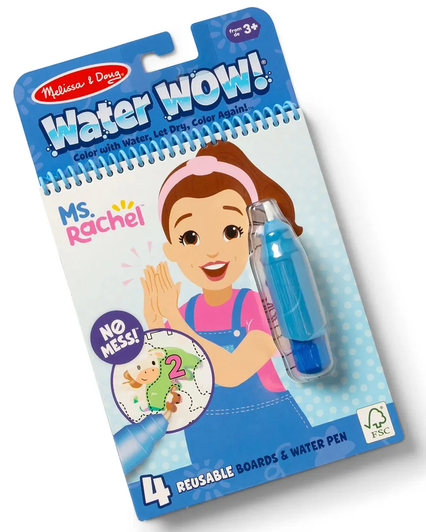 Melissa & Doug Ms. Rachel Official Water Wow! Colour-Reveal Pad