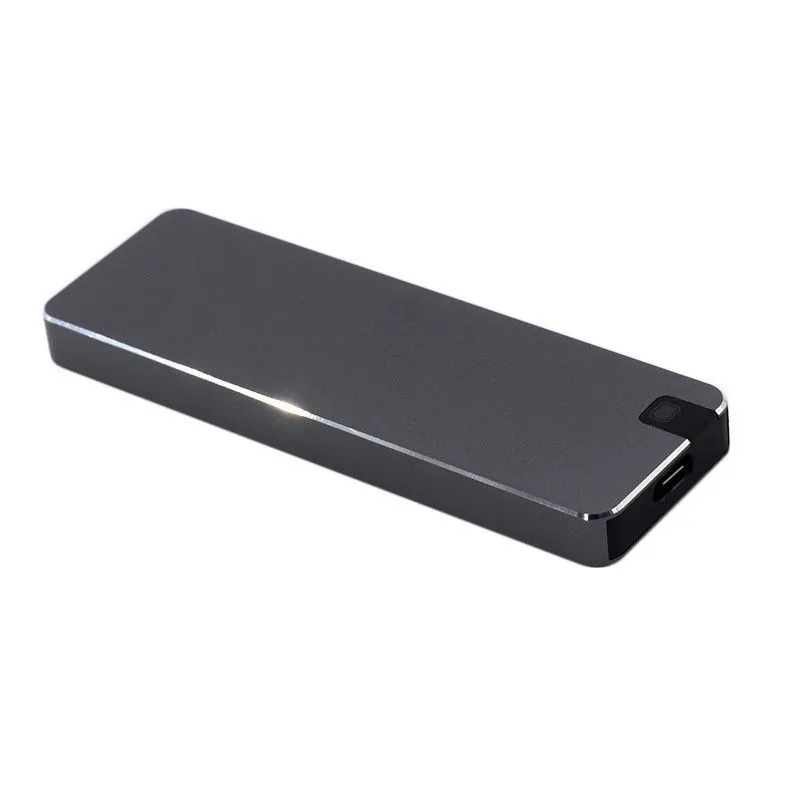 Portable 2TB SSD, High-Speed External Hard Drive - Black