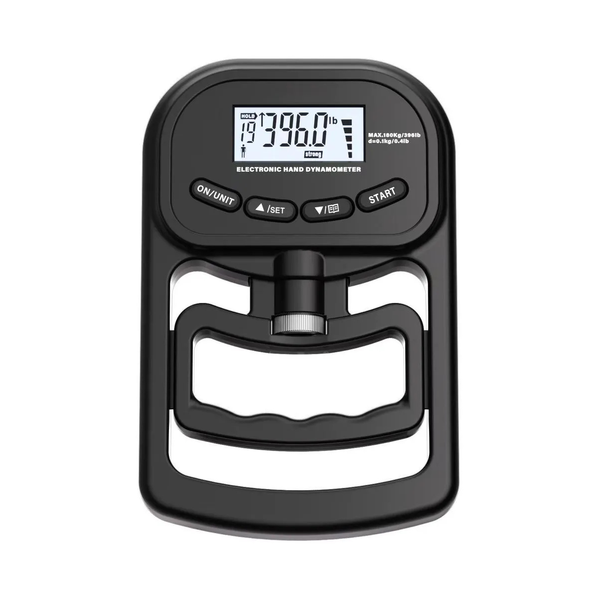 396lb / 180kg Grip Strength Trainer, Rechargeable Electronic Hand Force