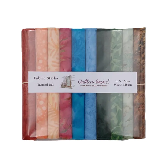 Quilters Basket Fabric Sticks
