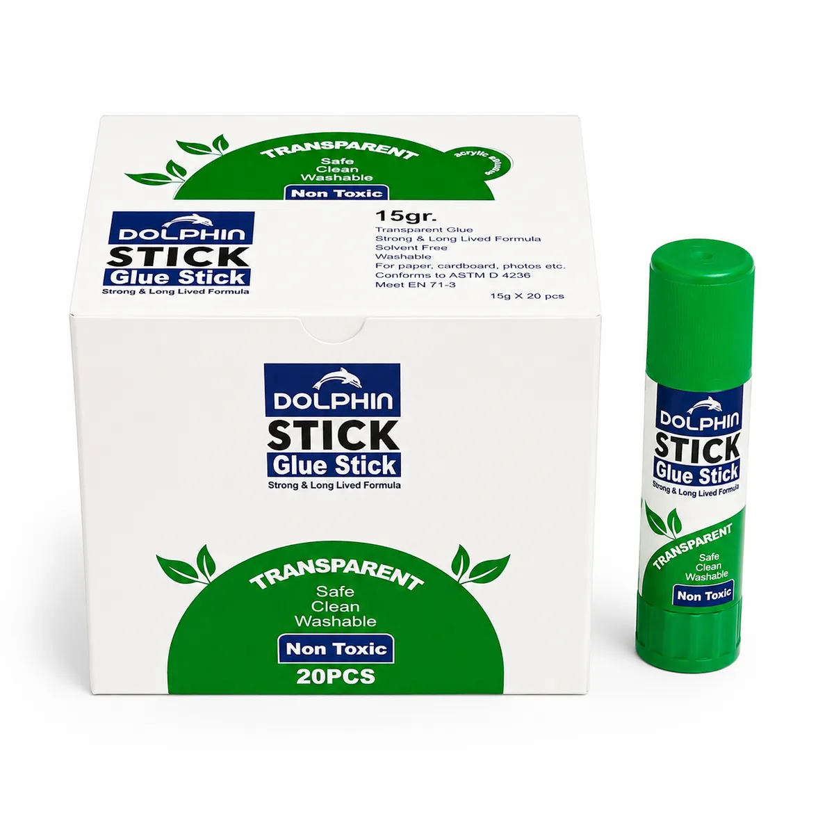 20PCS 15g Glue Sticks 90×120mm for School, Office, Crafts & Students