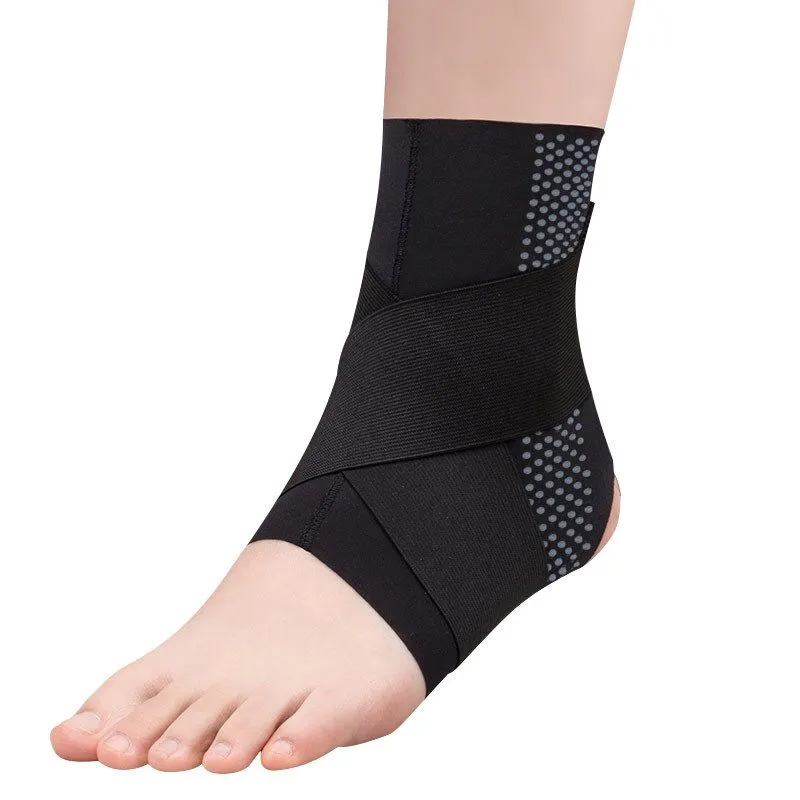 Adjustable Ankle Support Brace-Compression Strap for Injury Relief