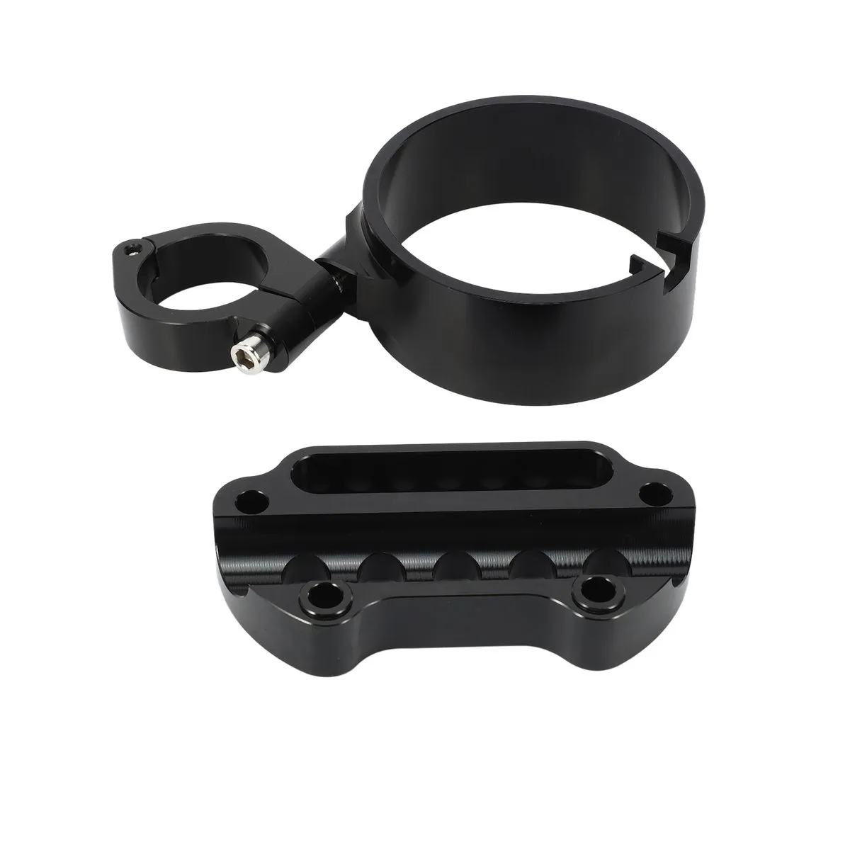 Motorcycle Instrument Bracket for Side Mount Compatible with Universal