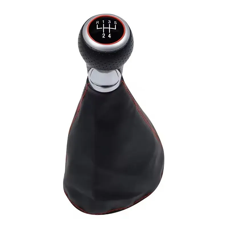 5 Speed Gear Knob Leatherboot Compatible VW Golf 1, 2, 3, Lupo/Polo 6N,