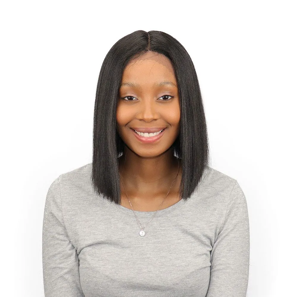 Magic Short Straight Synthetic Hair Lace Front Wigs For Women IRMA-S - 1B#