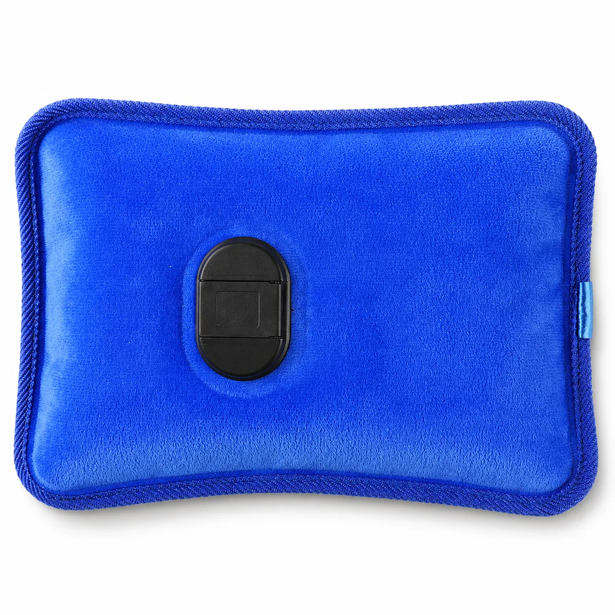 Elektra Rechargeable Electric Hot Water Bottle with Plush Cover - Blue