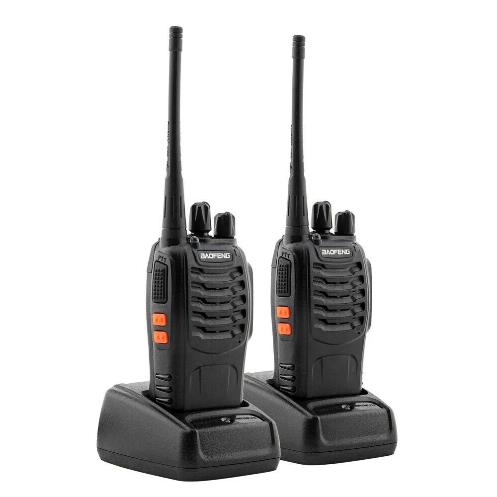 CTS - Pair of Baofeng Professional Two Way Radio - 2 Walkie Talkies