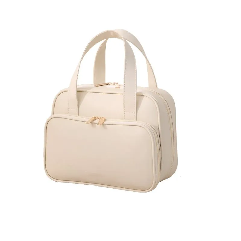 Travel Toiletry Bag, Lightweight Large Wide-open Cosmetic Bag for Women