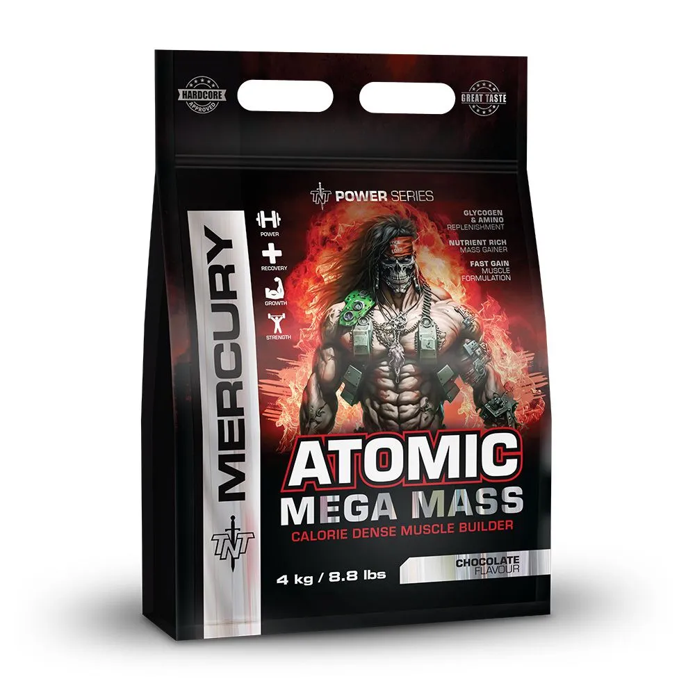 TNT Power Series Atomic Mega Mass Protein Powder - Chocolate - 4kg