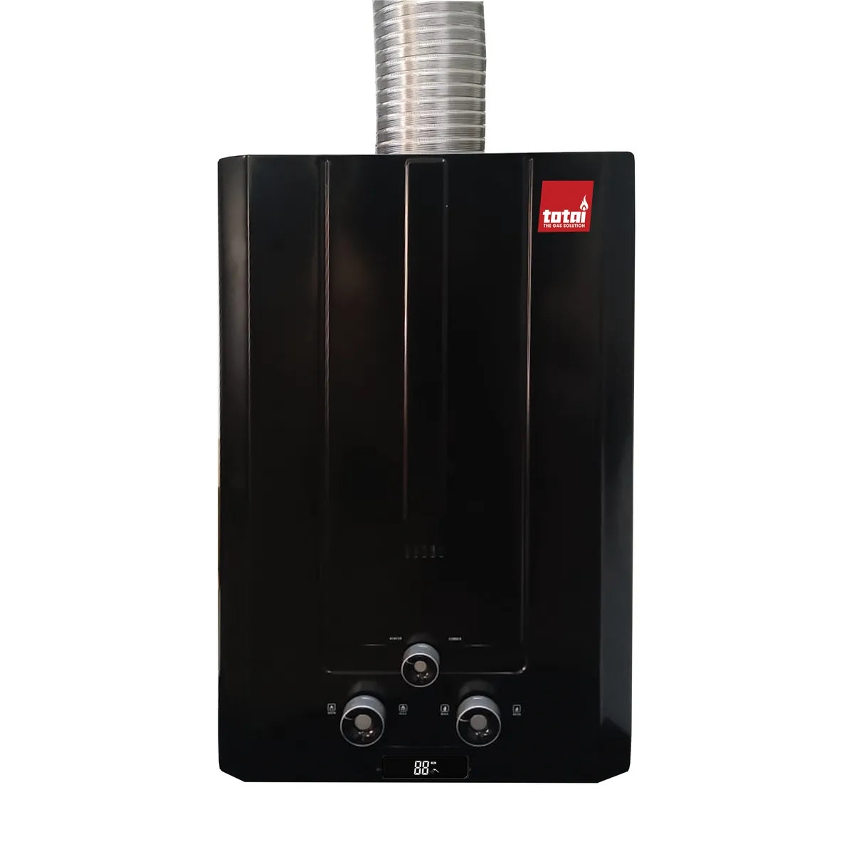 Totai 13/GWH16LCB-2 Battery Ignition Gas Geyser 16L Black