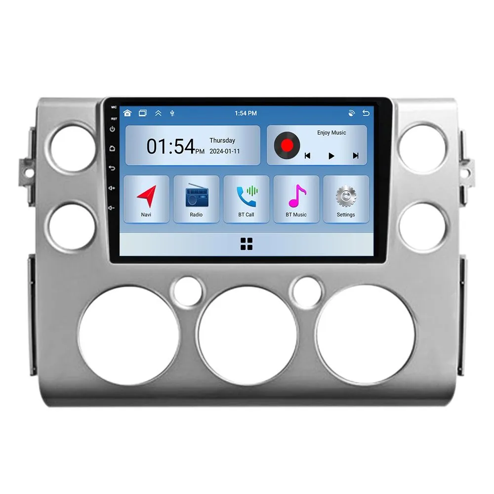 6+128G Car Stereo CarPlay Compatible with FJ Cruiser J15 2006 - 2020
