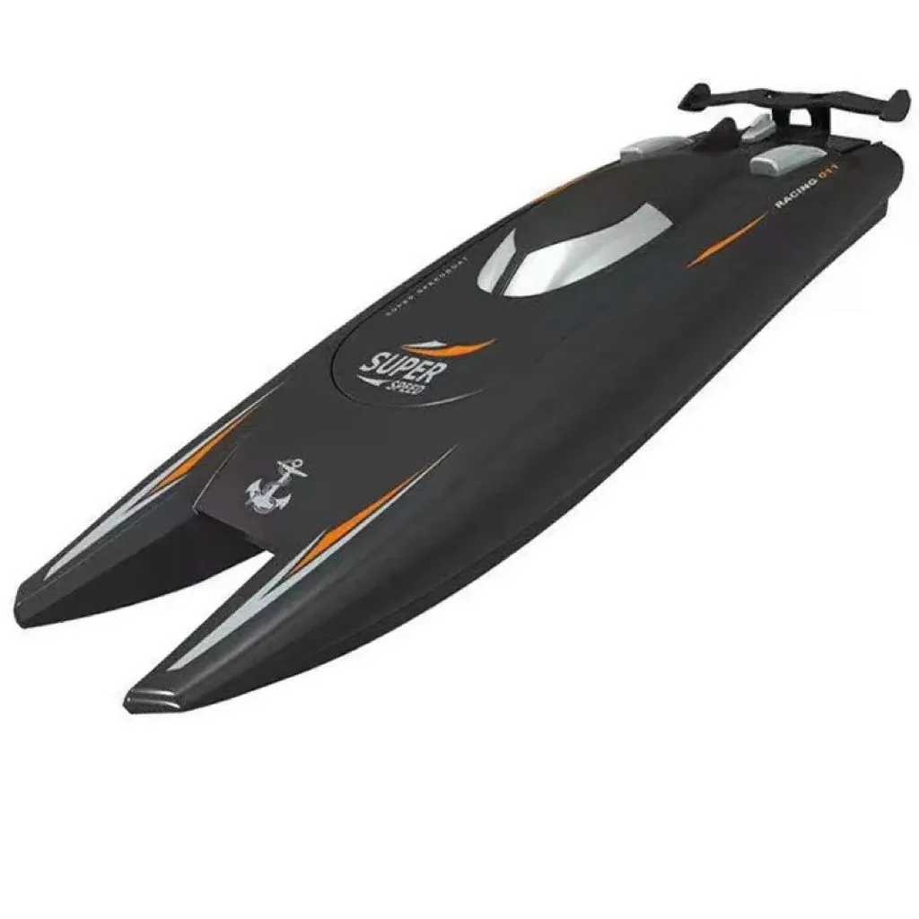 Remote Control Boat, Racing Boat, Is Suitable For Adults Children - Black