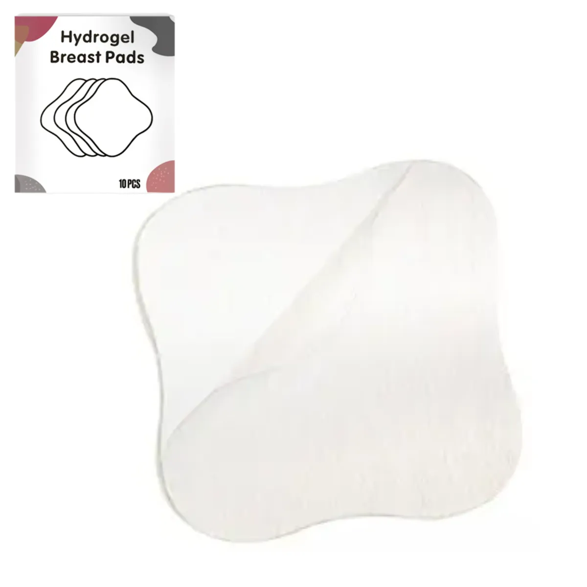 Hydrogel Breast Pads Instant Long Cooling Relief Breastfeeding Sore Nipples