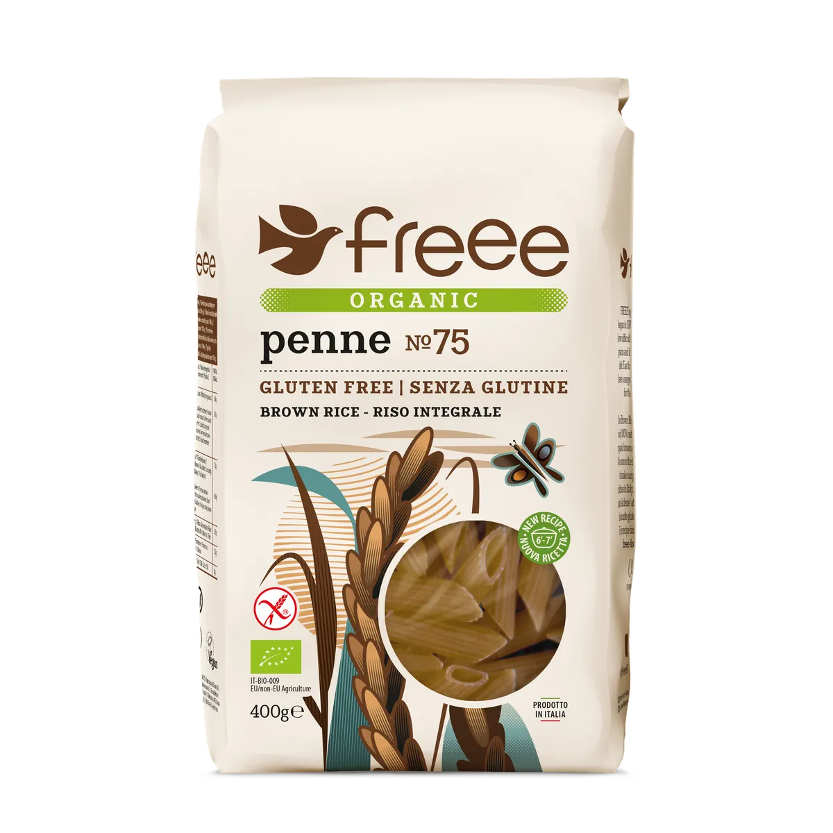 Gluten Free Organic Brown Rice Penne 400g