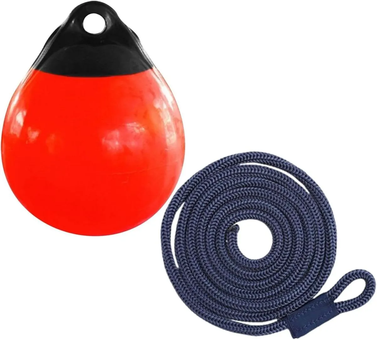 Boat Buoy Ball with Rope Versatile Marine Mooring Buoy with Eyelet